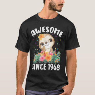 54 jaar oude Geweldige lengte sinds 1968 54e eeuw T-shirt
