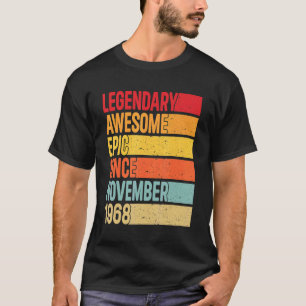 54 jaar oude legendarische epic Geweldige sinds no T-shirt