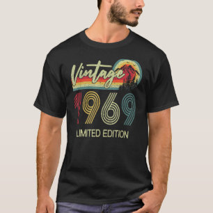 54 jaar oude Vintage 1969, gemaakt in 1969 54e geb T-shirt