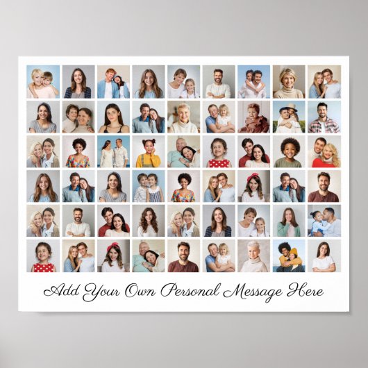 54 Photo Collage Ajoutez Votre Propre Affiche De V (Devant)