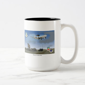 552 ACW Personeel Mok, gepersonaliseerd Tweekleurige Koffiemok