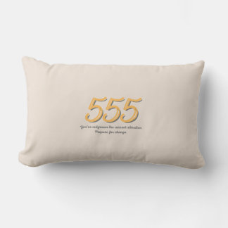 555 Angel Number Pillow Kussen