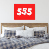555 CANVAS AFDRUK (Insitu (Slaapkamer))
