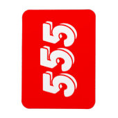 555 MAGNEET (Verticaal)