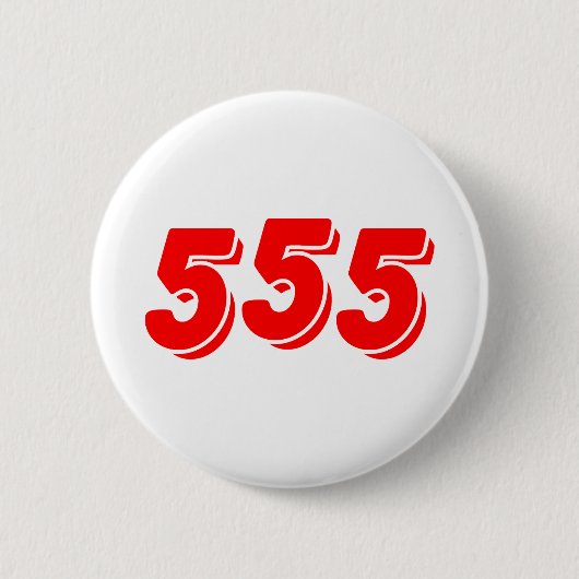 555 RONDE BUTTON 5,7 CM (Voorkant)