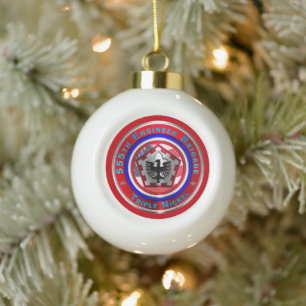 555E ENGINEER BRIGADE KERAMISCHE BAL ORNAMENT