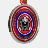 555E ENGINEER BRIGADE METALEN ORNAMENT (Rechts)