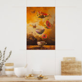 557 Stilleven Poster (Keuken)