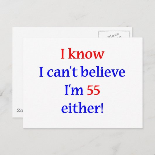 55 BRIEFKAART (Voorkant / Achterkant)