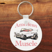 55 Chevy American Muscle Sleutelhanger (Voorkant)