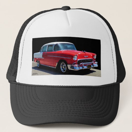 "55 CHEVY BEL AIR TRUCKER PET (Voorkant)