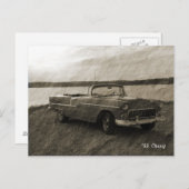 "55 Chevy Briefkaart (Voorkant / Achterkant)