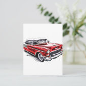 55 Chevy Briefkaart (Staand voorkant)