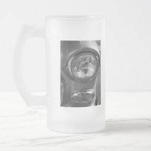 55 Chevy Headlight Grayscale Matglas Bierpul
