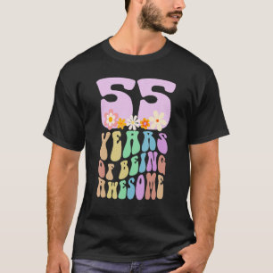 55 JAAR GEWELDIGE 55e vogelgriep sm T-shirt