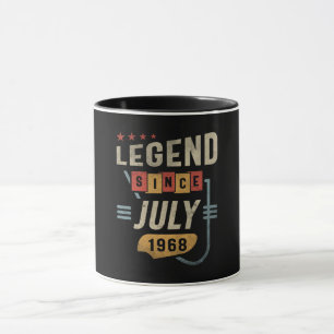 55 jaar oude legende sinds juli 1968 55e verjaarda mok
