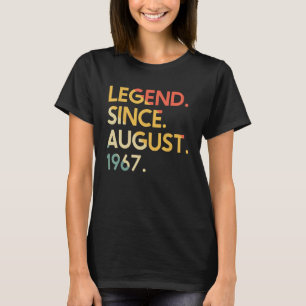 55 jaar oude  legering sinds augustus 1967 55e t-shirt