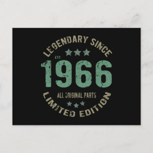 55 Jaar Verjaardag Legende 55e Verjaardag Briefkaart