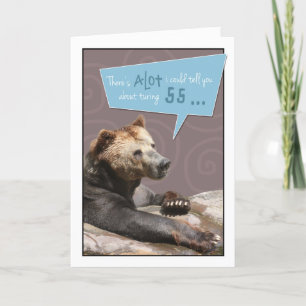 55-jarige Kaart draaien met Grizzly Det