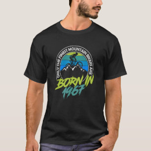 55-jarige MTB geboren in 1967 55e verjaardag Mount T-shirt