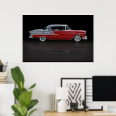 55 klassieke auto poster (Thuiskantoor)