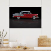 55 klassieke auto poster (Keuken)