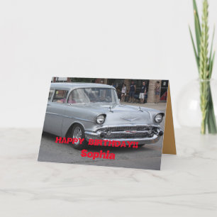 55 Nomad Station Wagon Wenskaart. Kaart