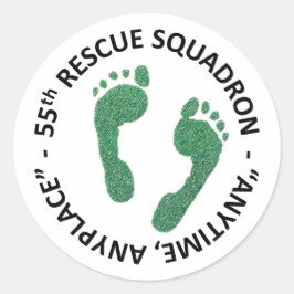 55 RQS RONDE STICKER