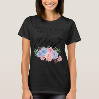55 Verjaardag De wereld beter maken sinds T-shirt