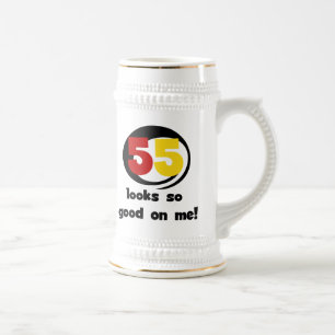 55 ziet er zo goed uit voor mij T-shirts en cadeau Bierpul