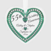 55e anniversaire du Mariage Alexandrite Diamond (devant)