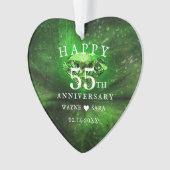 55e anniversaire du Mariage des joyaux d'émeraude (devant)