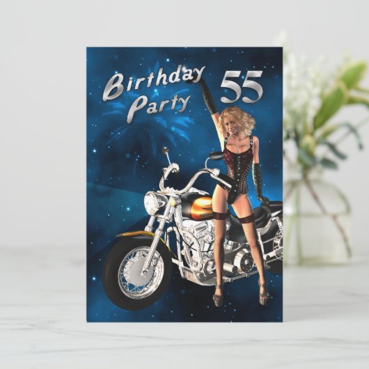 55e anniversaire Invitation (Debout devant)