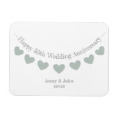 55e huwelijksfeest in Emerald Magneet (Horizontaal)