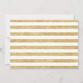 55e Jubileum met foto's - Gold White Red Kaart (Achterkant)