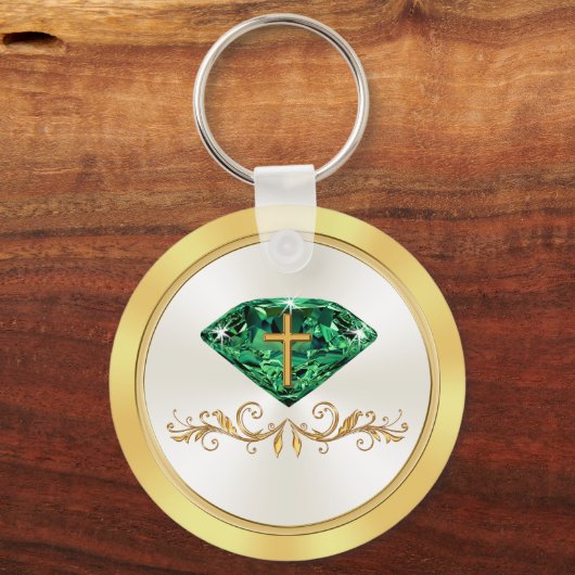 55e Kerk Jubileum Party Ideeën en Cheap Gift Sleutelhanger (Achterkant)