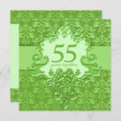 55e Mariage d'Emeraude Invitation (Devant / Derrière)