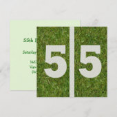 55e uitnodiging ter gelegenheid van de geboorte (Voorkant / Achterkant)