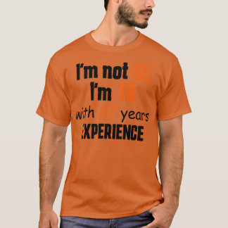 55e verjaardag 1 t-shirt