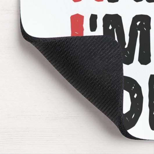 55e verjaardag... dus blij dat ik 55 ben vandaag.. muismat (Hoek)