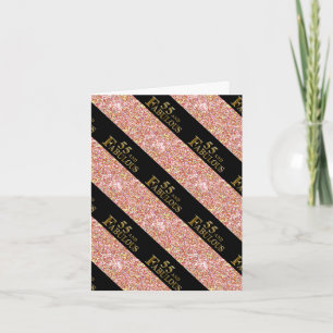 55e verjaardag kaart