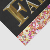 55e verjaardag tissuepapier (Detail)