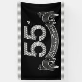 55e verpartij spandoek (Verticaal)