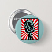 55S microfoon Ronde Button 5,7 Cm (Voorkant /achterkant)