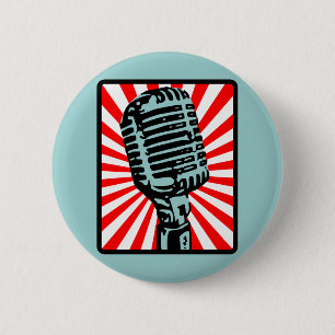 55S microfoon Ronde Button 5,7 Cm