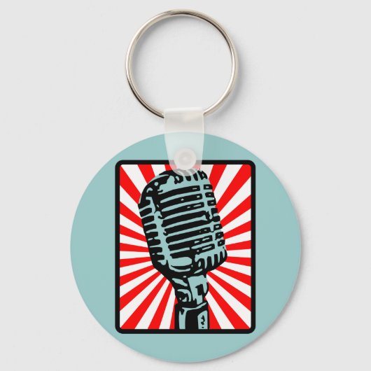 55S microfoon Sleutelhanger (Voorkant)