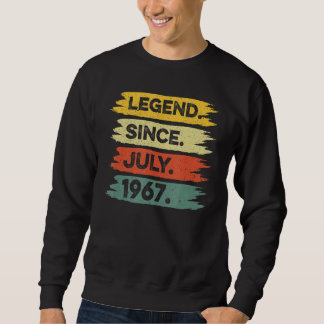 55ste verjaardag Retro  Legend sinds juli 1967 Trui