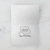 55th Birthday Pelicans Humor Kaart (Binnen)