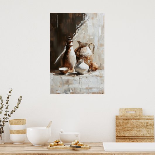 561 Stilleven Poster (Keuken)