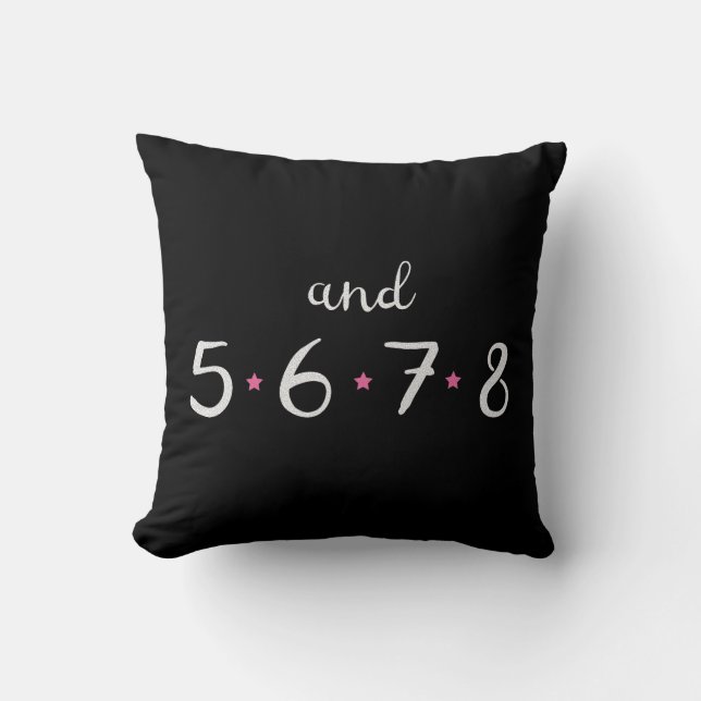 5678 Dans Pillow Kussen (Voorkant)